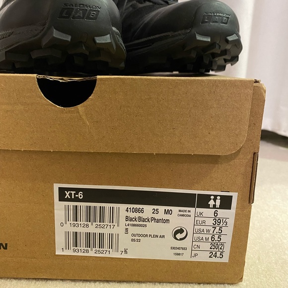 Salomon XT6 - Triple Black - Picture 3 of 4